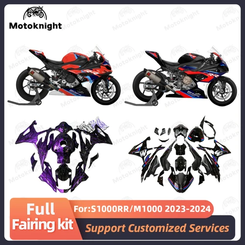 BMW S1000RR M1000 2023 2024 23 24 フェアリングキット新しい ABS 射出成形金型フルセットオートバイフェアリング塗装ボディワーク