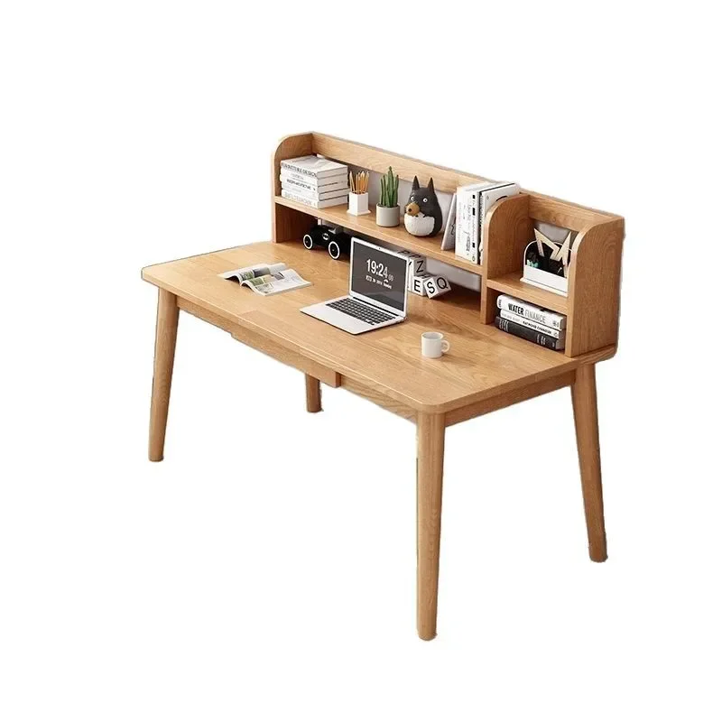 Junior high school student study table rubber wood desk