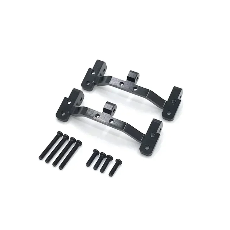 Metal Pull Rod Base Seat & Axle Up Servo Bracket Mount Upgrade Spare Parts for MN D90 FJ45 WPL C14 C24 RC Car