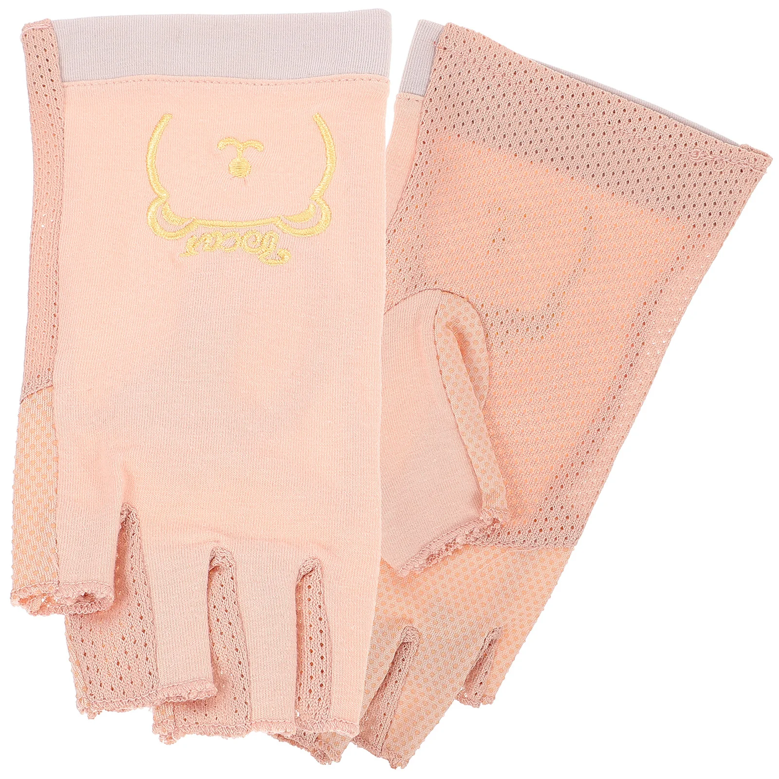 

1 Pair Uv Nail Fingerless Design For Gel Manicure Protection Lightweight Comfortable Fit Salon Use Nail Art Supplies Manicure