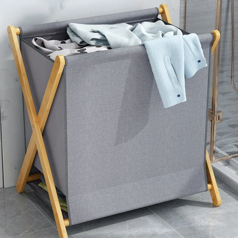 Dirty clothes basket household foldable  put change of clothes storage place basket