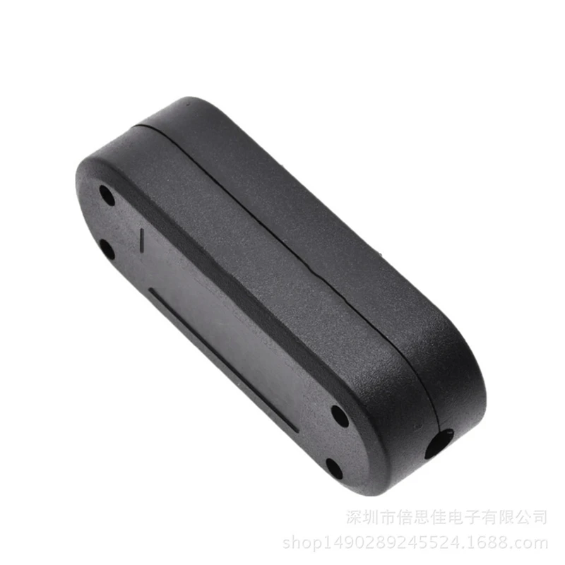 Black Duplex Switch Straight-Through Rocker Switch Suitable For Dual-Control Desk Lamp