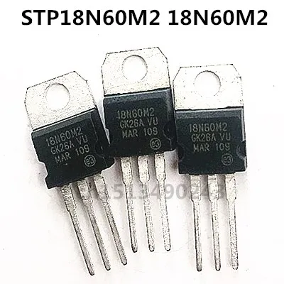 Original 2Pcs/STP18N60M2 18N60M2 TO-220 650V 13A