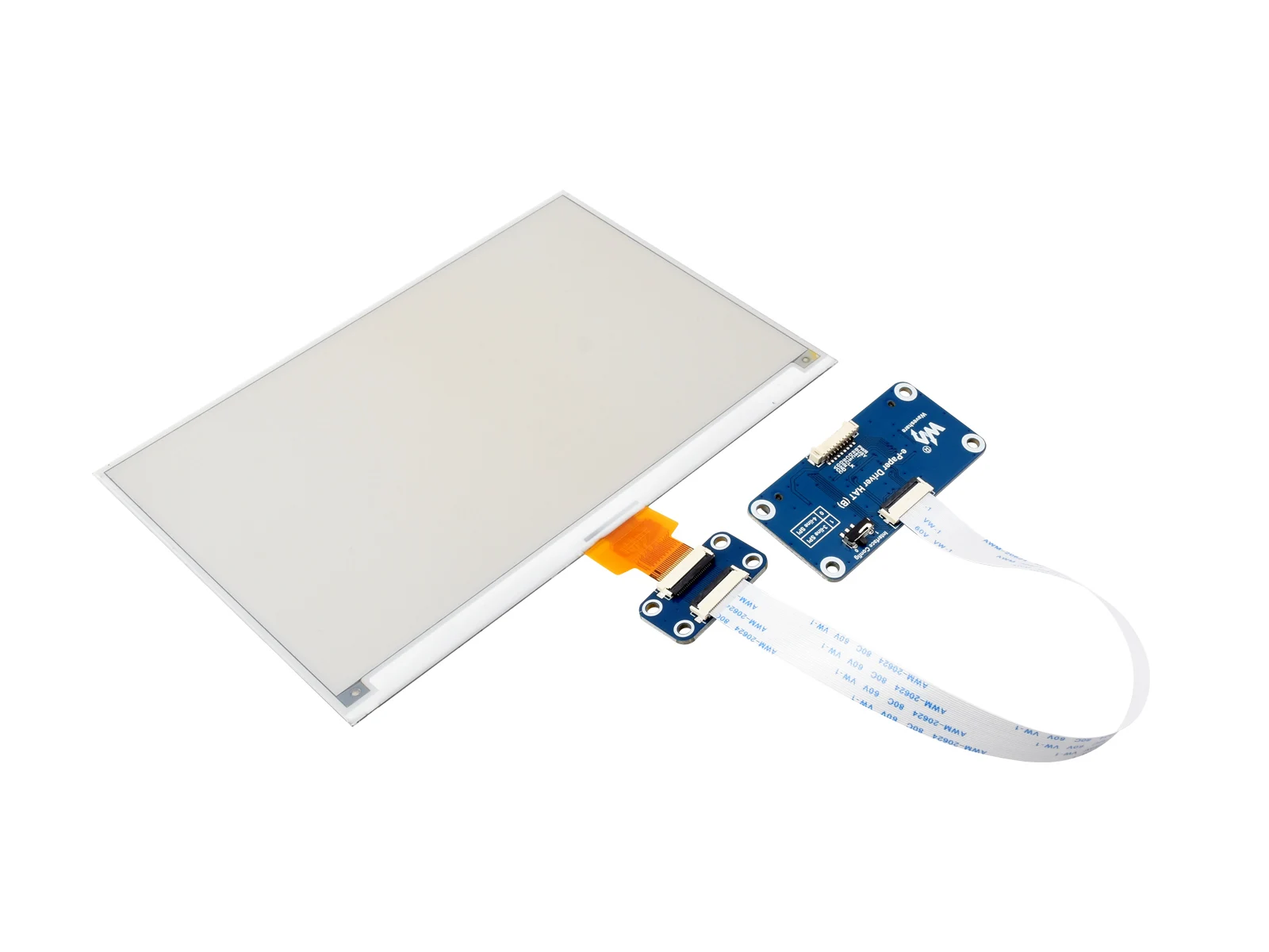 7.5inch E-Paper Display (H), E-Ink Display, 800x480, Red/Yellow/Black/White, SPI Interface,Paper-Like Effect Without Electricity