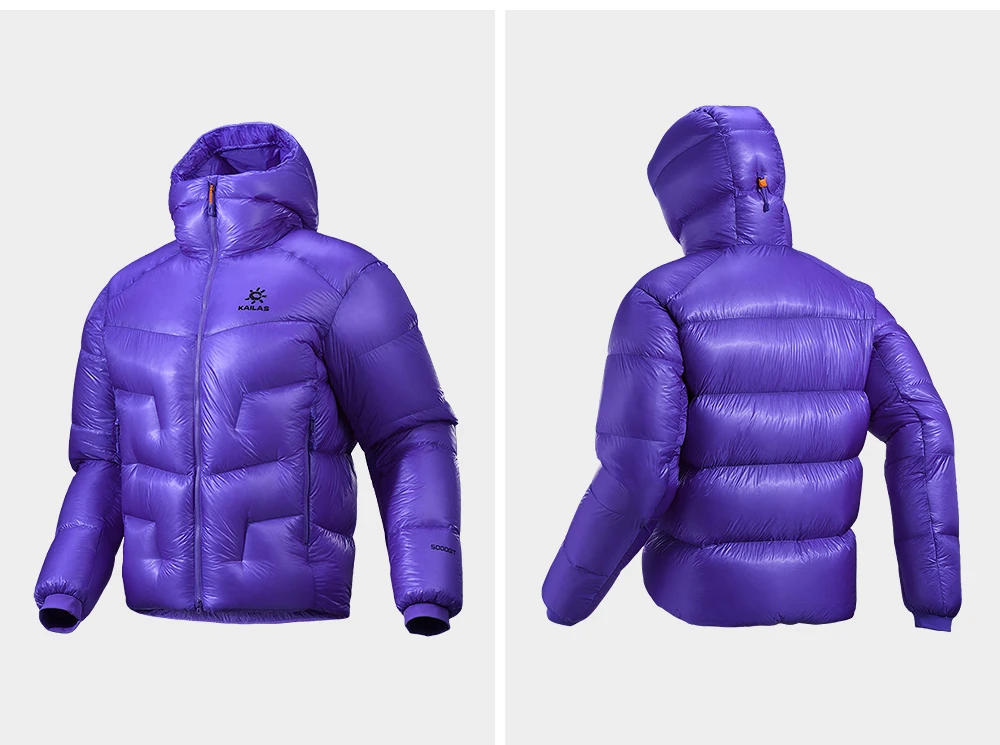 KAILAS 2026 5000GT Unisex Daunenjacke 1000FP Wasserabweisende Gänsedaune Mit RECCO Bequeme Aufbewahrung und Leichtgewicht KG2613115 – Detail 31
