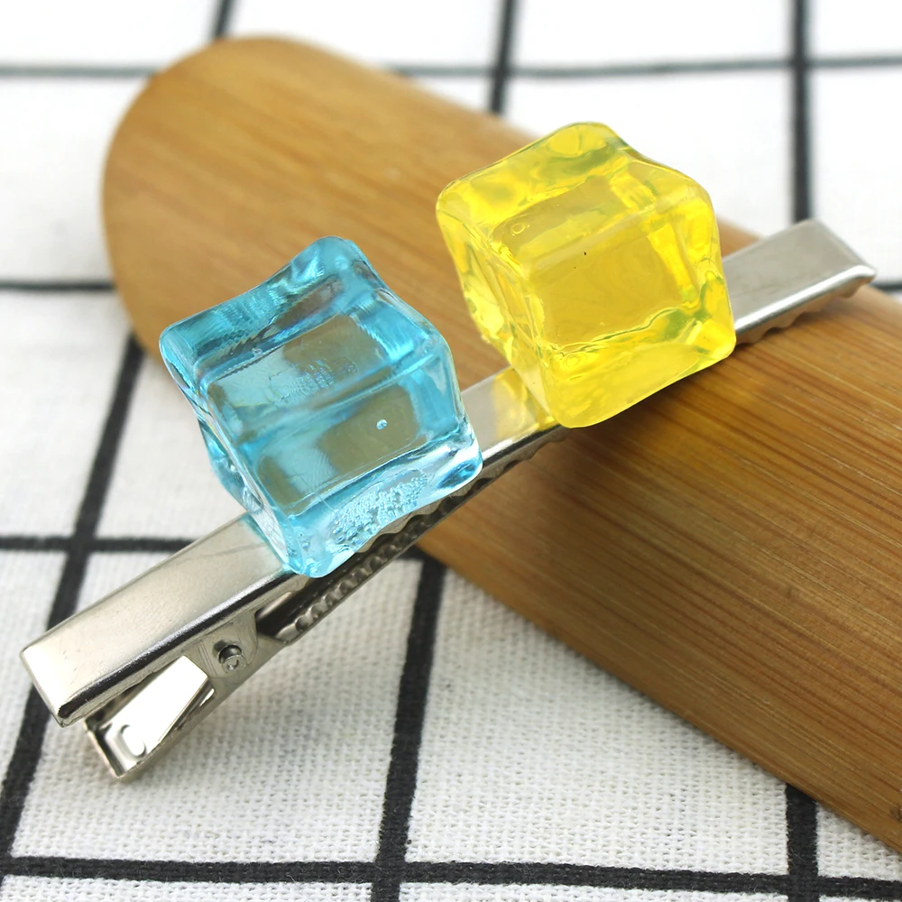 Bocchi the Rock Hitori Gotoh épingle à cheveux carrée Anime bleu et jaune cheveux Cosplay accessoire accessoires filles femmes Cosplay Festival cadeau