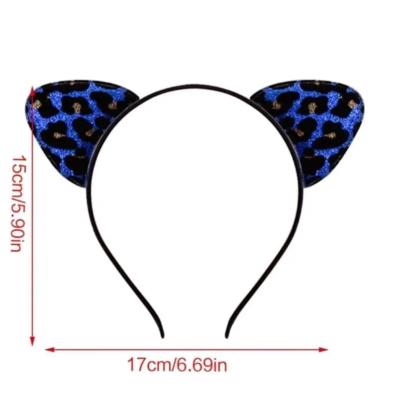 39BD 소녀 동물 귀 머리띠 장식 머리 장식 장식 용품 성인 소녀 여성 공연 소품