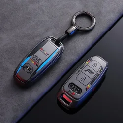 New Sport Style Car Key Cover Case Shell For Audi A1 A3 A4 8P 8L 8V A5 B6 B7 A6 A7 C5 C6 Q3 Q5 Q7 4F S3 S4 S6 RS3 TT Accessories