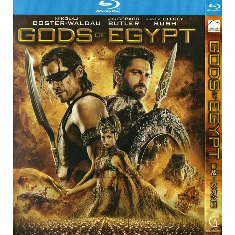 Blu-ray American Movie God War Eye of Power High Definition Disc 1080P 1BD Disc Non-DVD Disc