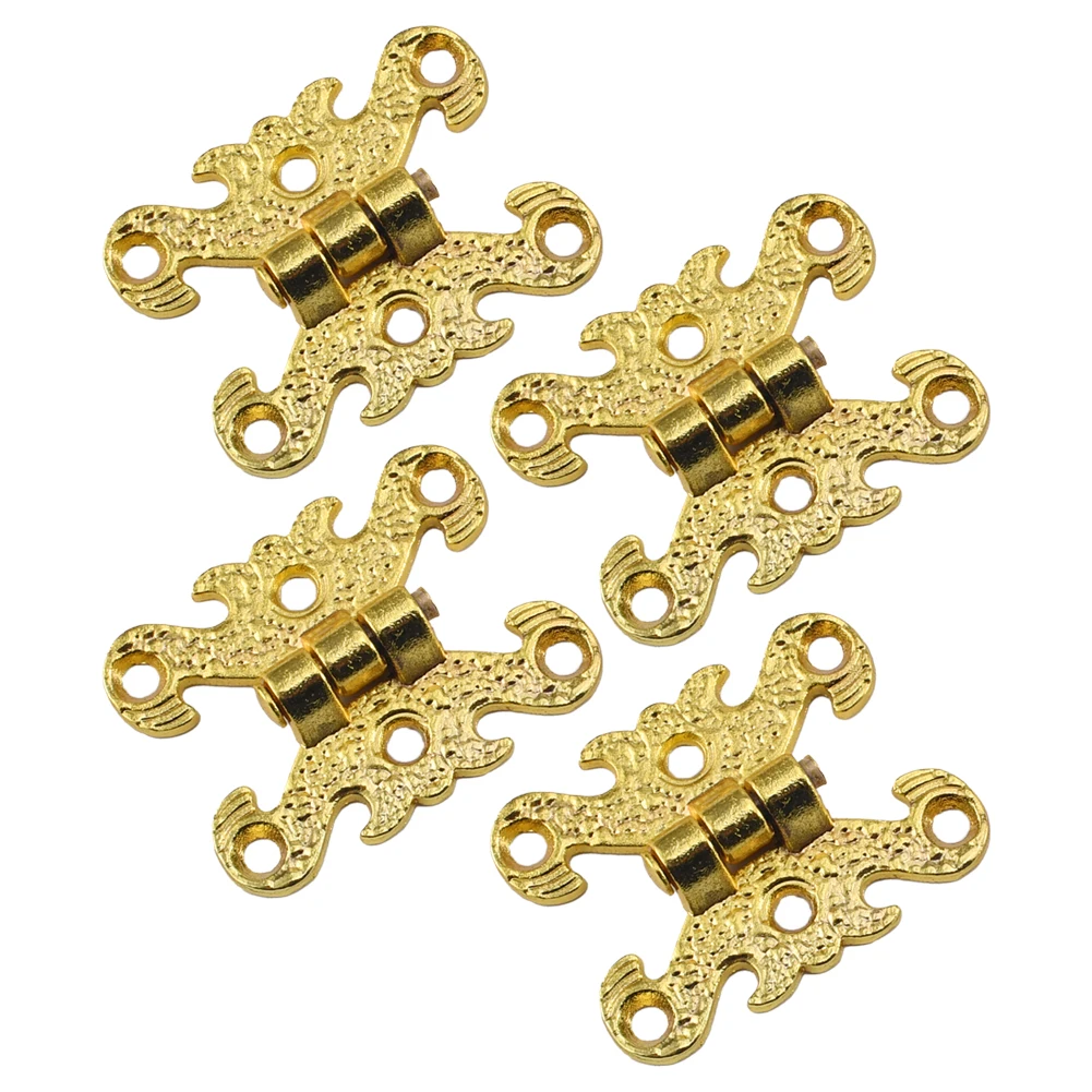 

Увеличение мебели 39*30 мм. Винтажные петли для шкафа. Удобный процесс установки. Изысканный дизайн с гравировкой.