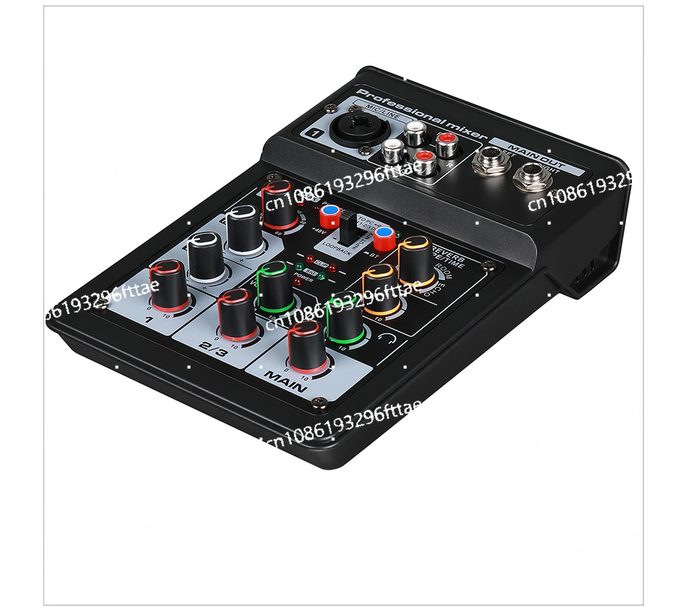 Track Recording OTG Outdoor Conference Audio Bluetooth Reverb Audio Processor Karaoke Live Sound Card Mixer