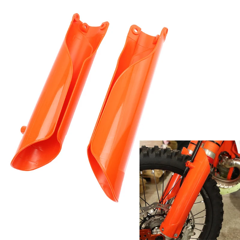 

for KTM Husqvarna EXC EXCF SXF TE 250 300 350 450 Motorcycle Fork Protection Shock Absorber Guard Cover Accessories Enduro Parts