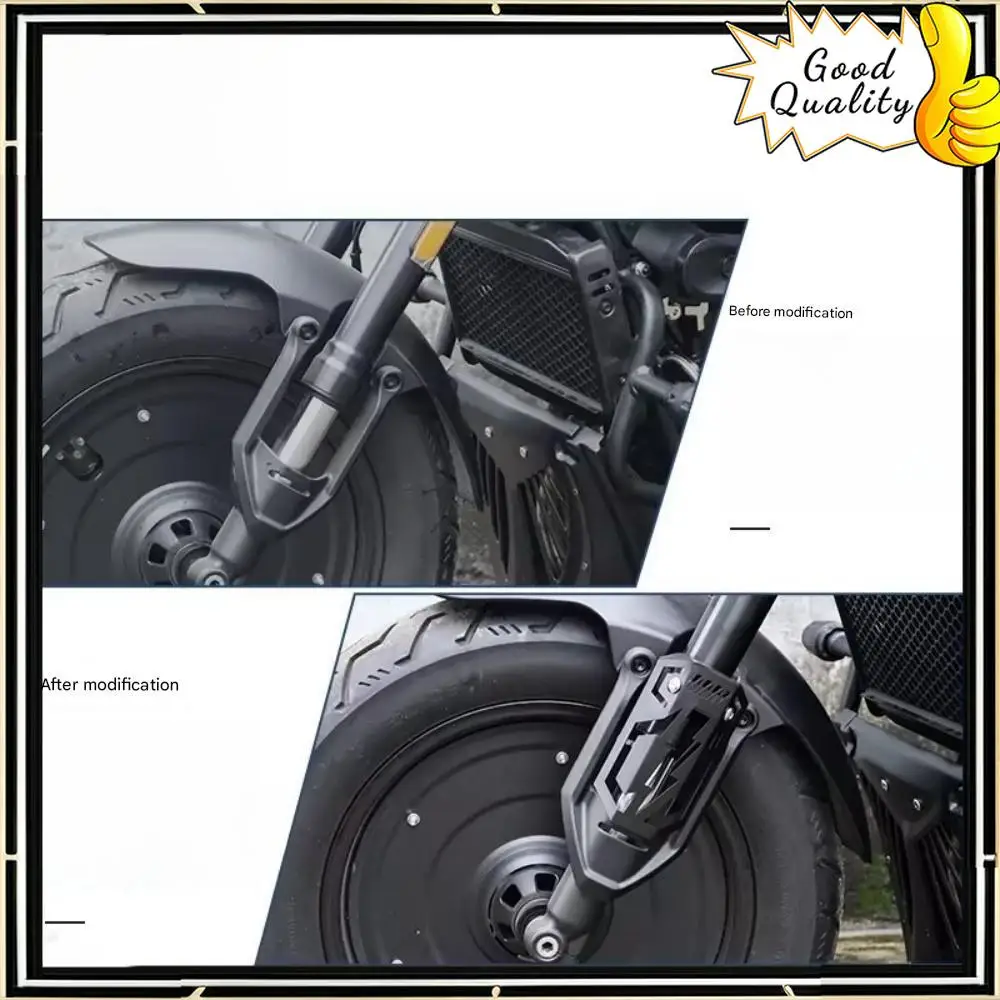 

Good Quality For FOR VOGE CU525 CU-525 525CU shock-absorbing decorative cover shield Black Warrior