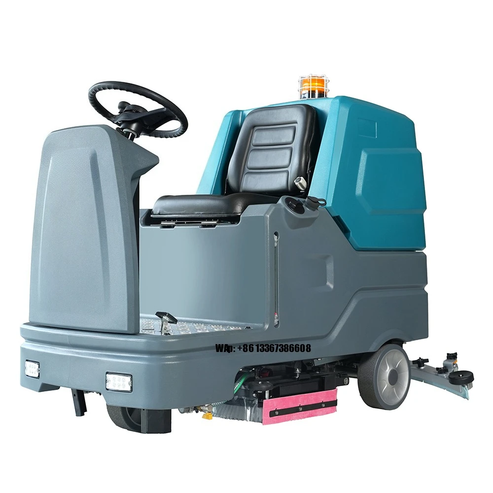 Depurador automático del piso del aeropuerto del hotel de la máquina de la limpieza del piso del almacén