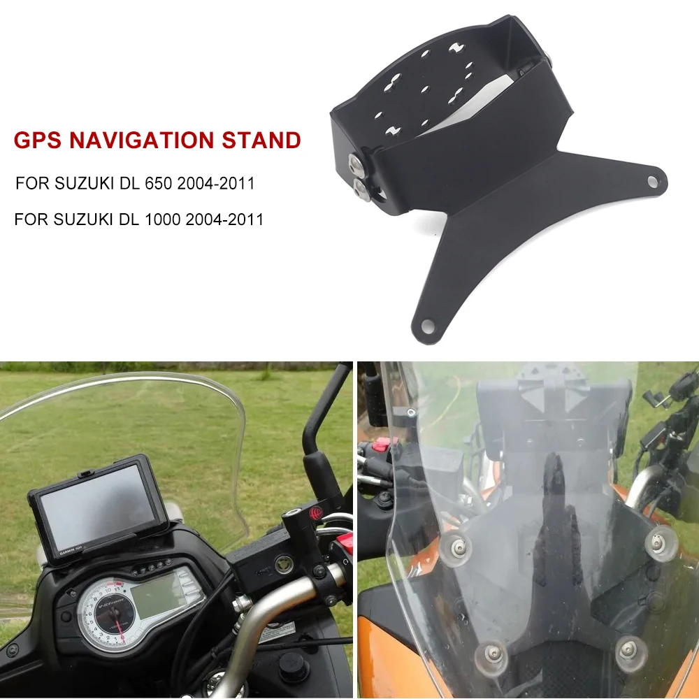 FOR SUZUKI V-Strom 650/1000 DL1000 GPS Smartphone Holder - Universal Motorcycle Bracket Mount for Navigation & Phone ﻿