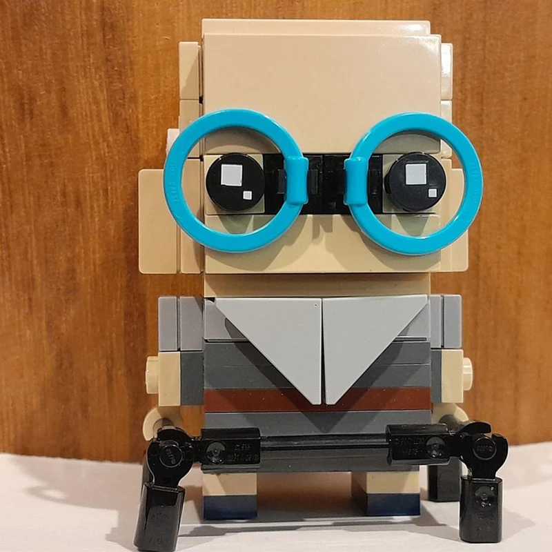 

96 шт. MOC Барни Фарни Brickheadz строительные блоки Рождественский подарок сложный сборочный проект DIY для детей