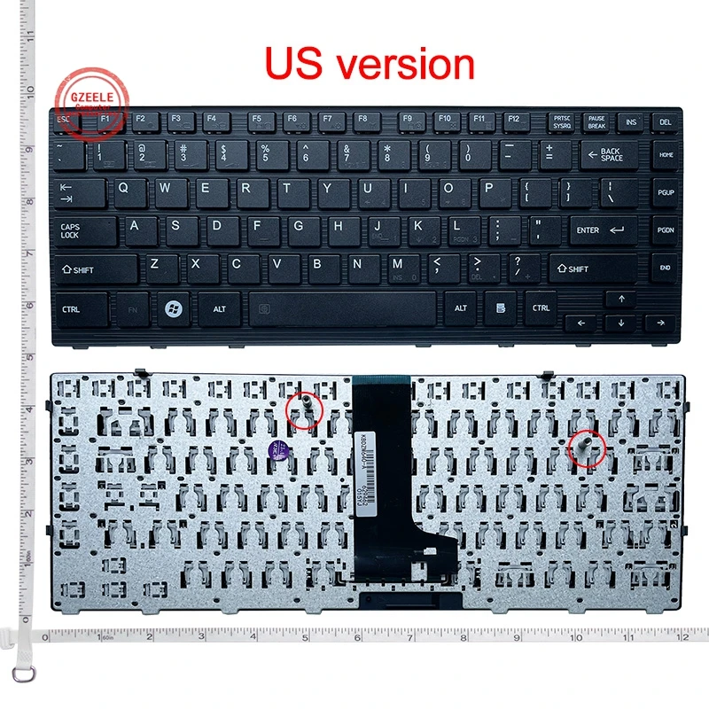 New US English For Toshiba Satellite M640 M645 M650 M600 P745 R801 Laptop Keyboard