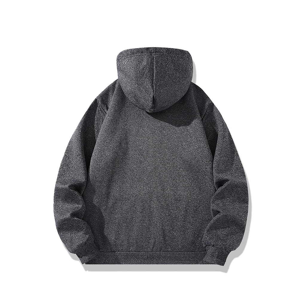 High Quality Fleece Jackets Men\'s Winter Plus-Size Jacket  Windproof Warm Thick Coat Solid Color Cotton Jacket Men Hooded Coats
