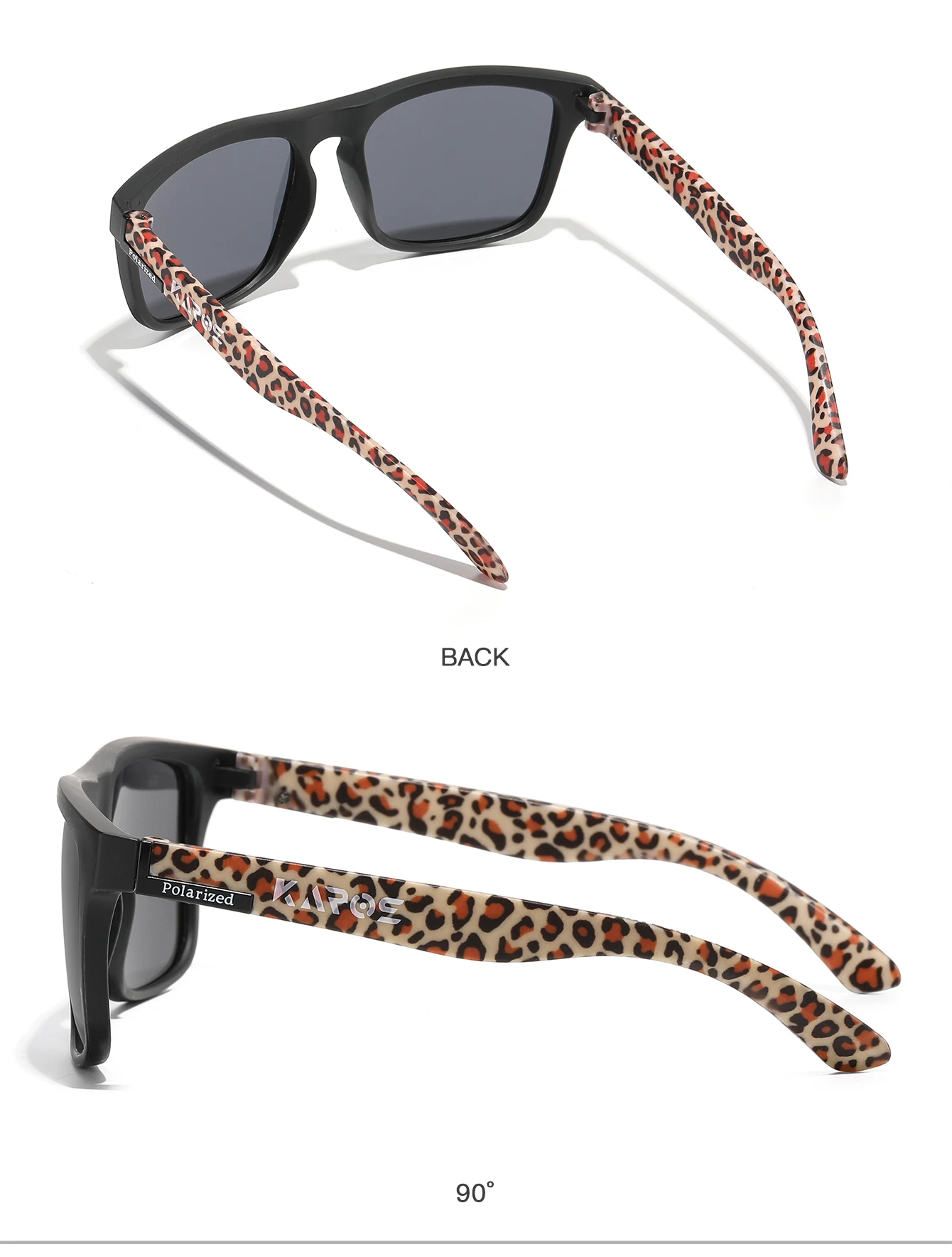 KAROS Männer/Frauen Polarisierte Sonnenbrille Quadratischen Spiegel Marke Design Luxus UV400 Sonnenschirm Unisex Angeln Fahren Radfahren Wandern – Detail 12