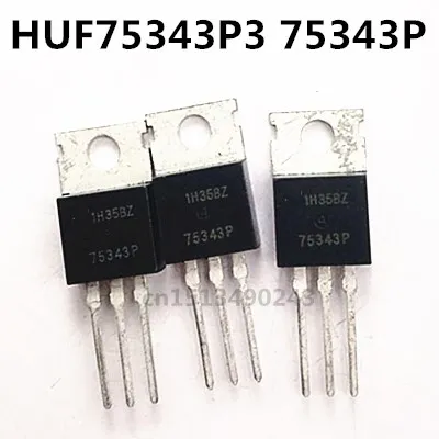 الأصلي جديد 5 قطعة/HUF75343P3 75343P إلى-220 55V 75A