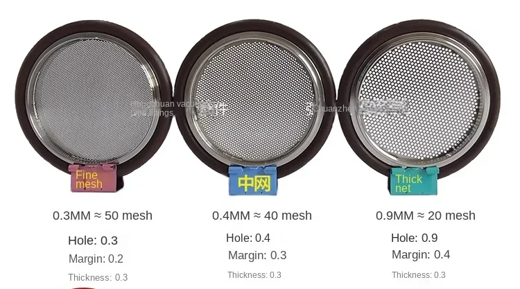 KF-16/25/40/50 Bracket FKM O-Rring Seal With 20/40/50 Mesh Filter Scren For Vacuum Tri Clamp Pipe Beer Brewing Diary Product