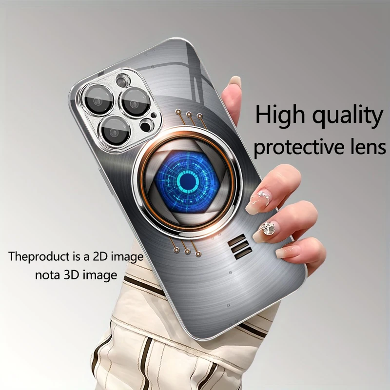 PROTECT Tech with a TouchLens Protection Design for iPhone 18, 17, 16, 15, 14, 13, 12, 11 Pro Max Phone Case Fashion Trend Drop view 4