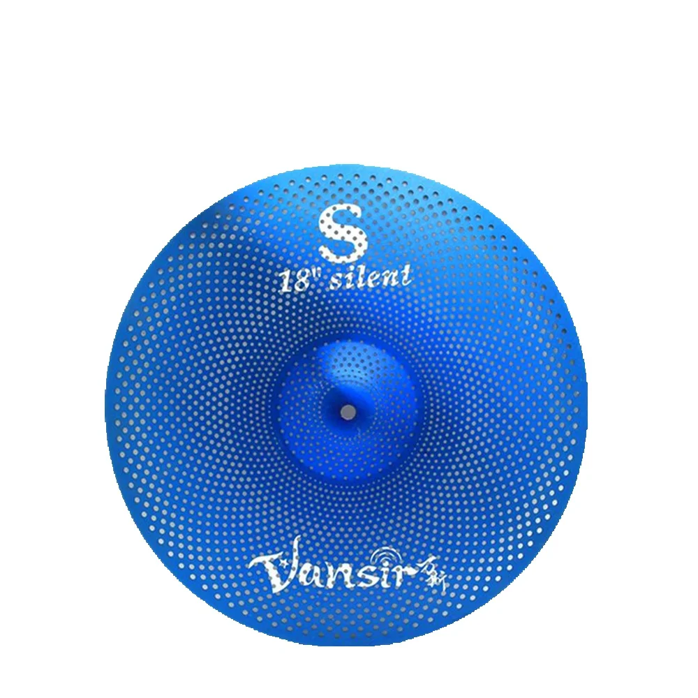 Vansircymbals Hot Sale Colorful SilenceCymbals Low Volume Mute Silent Cymbal
