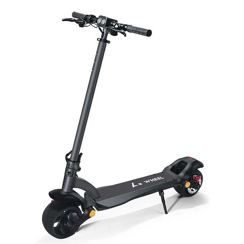 Adult Wide Tire Electric Scooter Double Disc Brake Off-road Electric Vehicle Two-wheel Foldable Driving Scooter