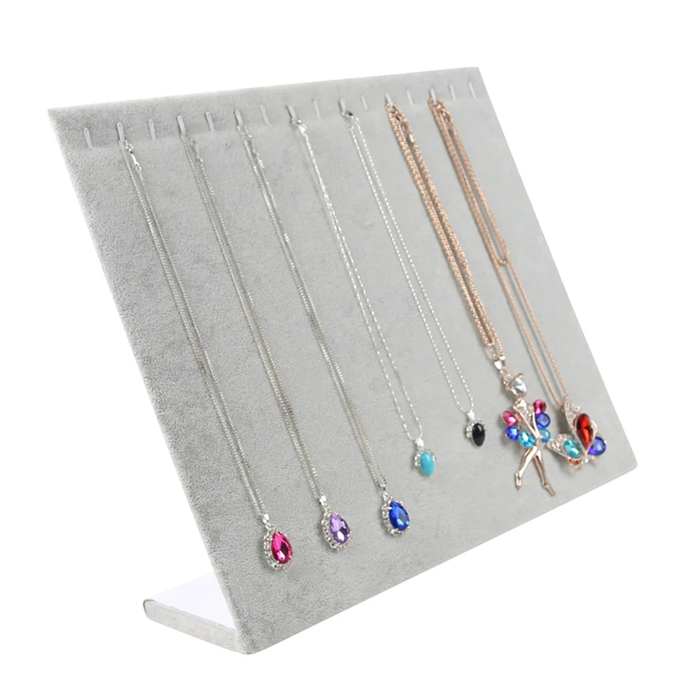 

Chain Display Necklace Stand Necklaces Earrings Showcase Stands for Shows Jewelry