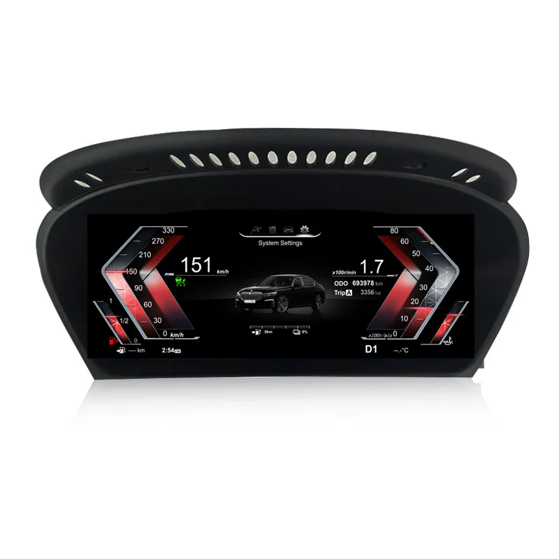 

5 series E60 E61 E62 CCC CIC modified LCD digital speedometer instrument panel instrument speedometer