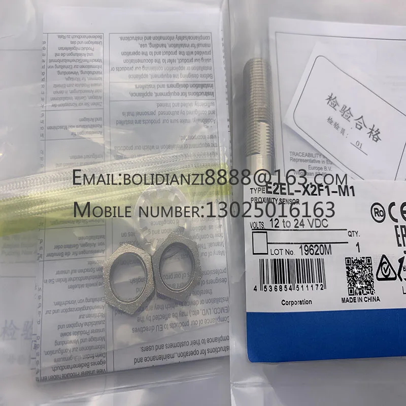 Sensor de interruptor de proximidad Original E2EL-X8MF1-M1 E2EL-X8ME1-M1