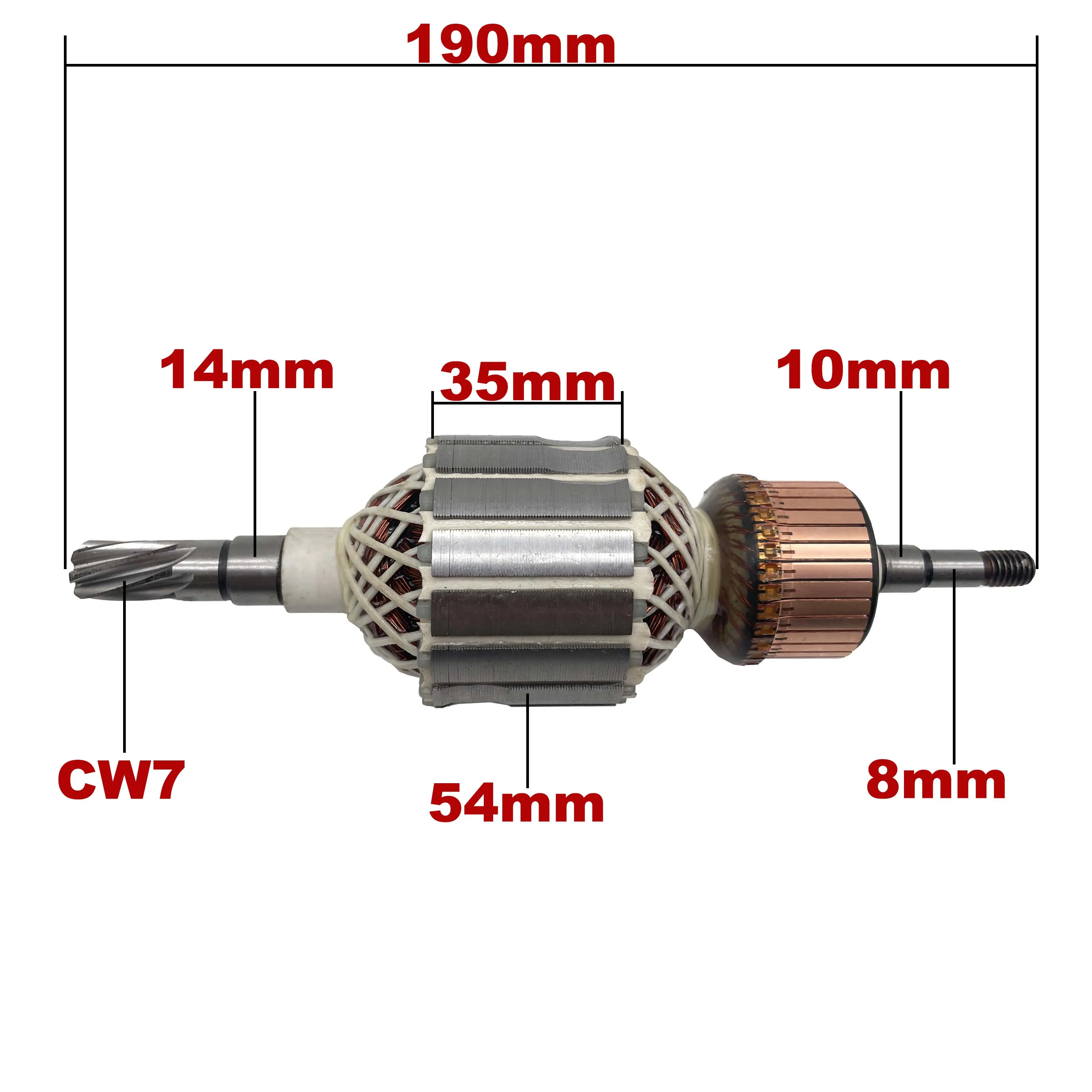 AC220V-240V Induzido substituição de Makita Martelo De Perf HR5001C 516776-4