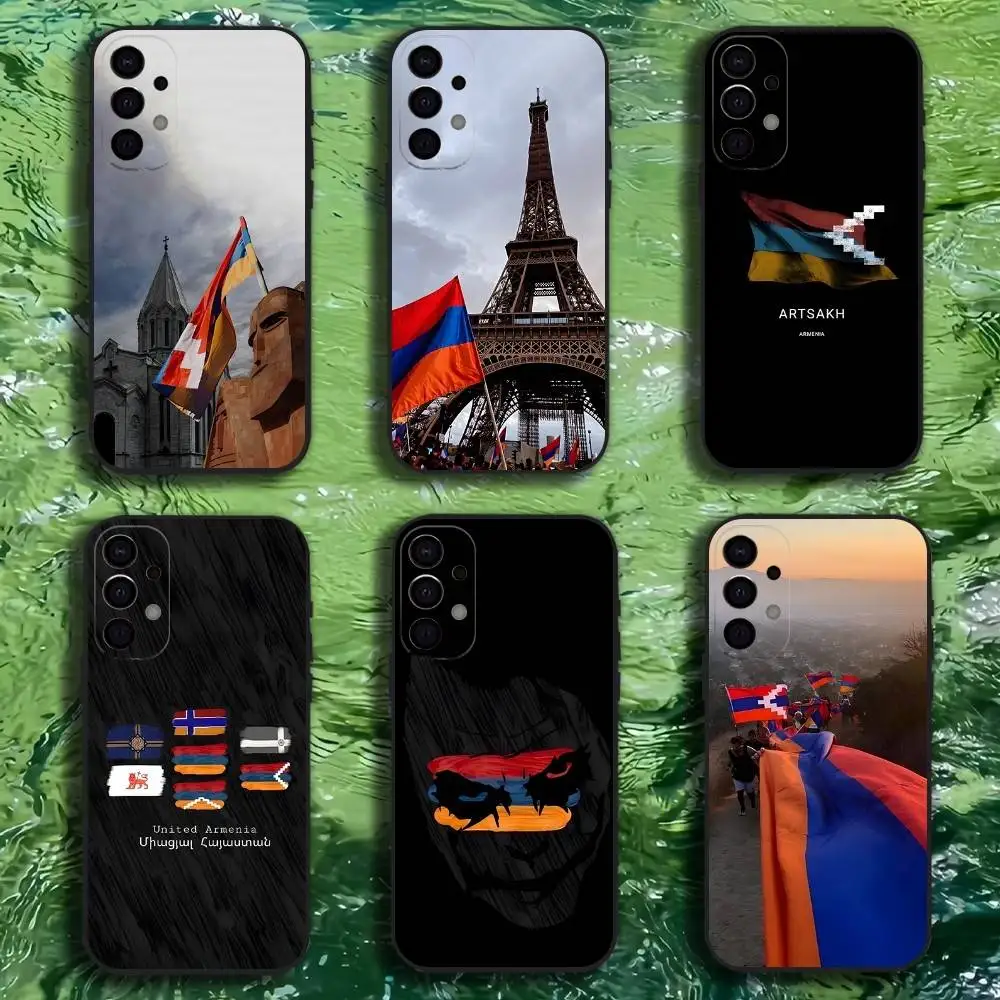 

Armenia Flag Passport ART Phone Case For Samsung S25,S24,S21,S22,S23,S30,Ultra,S20,Plus,Fe,Lite,Note,10,9,5G Black Cover