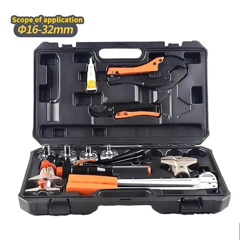 

PEX-1632 Инструмент для скользящей втулки 16-32 Гибкие клещи для обжима композитных труб Набор инструментов для расширения