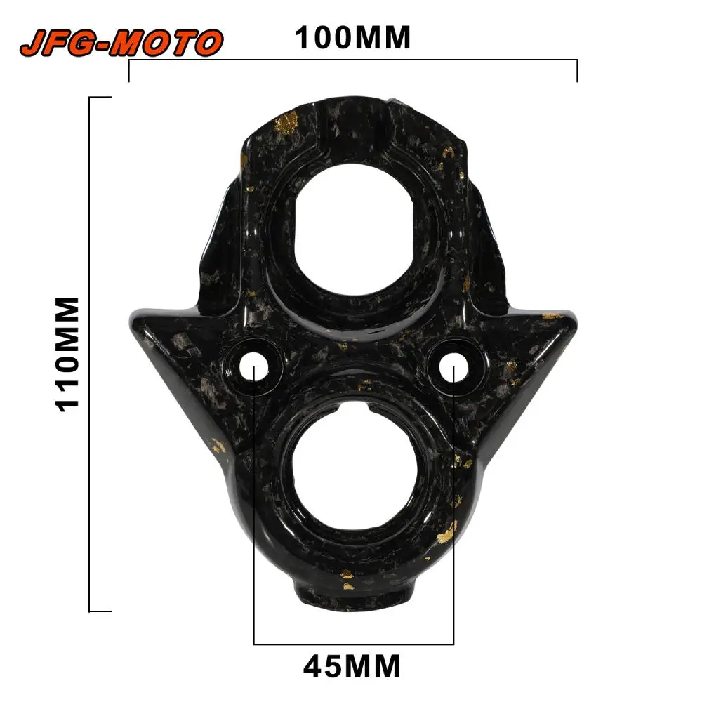 Motorcycle Central Control Decorative Cover Funparts Carbon Fiber Guard For Surron Sur Ron Lightbee Light Bee X S Electric Bike