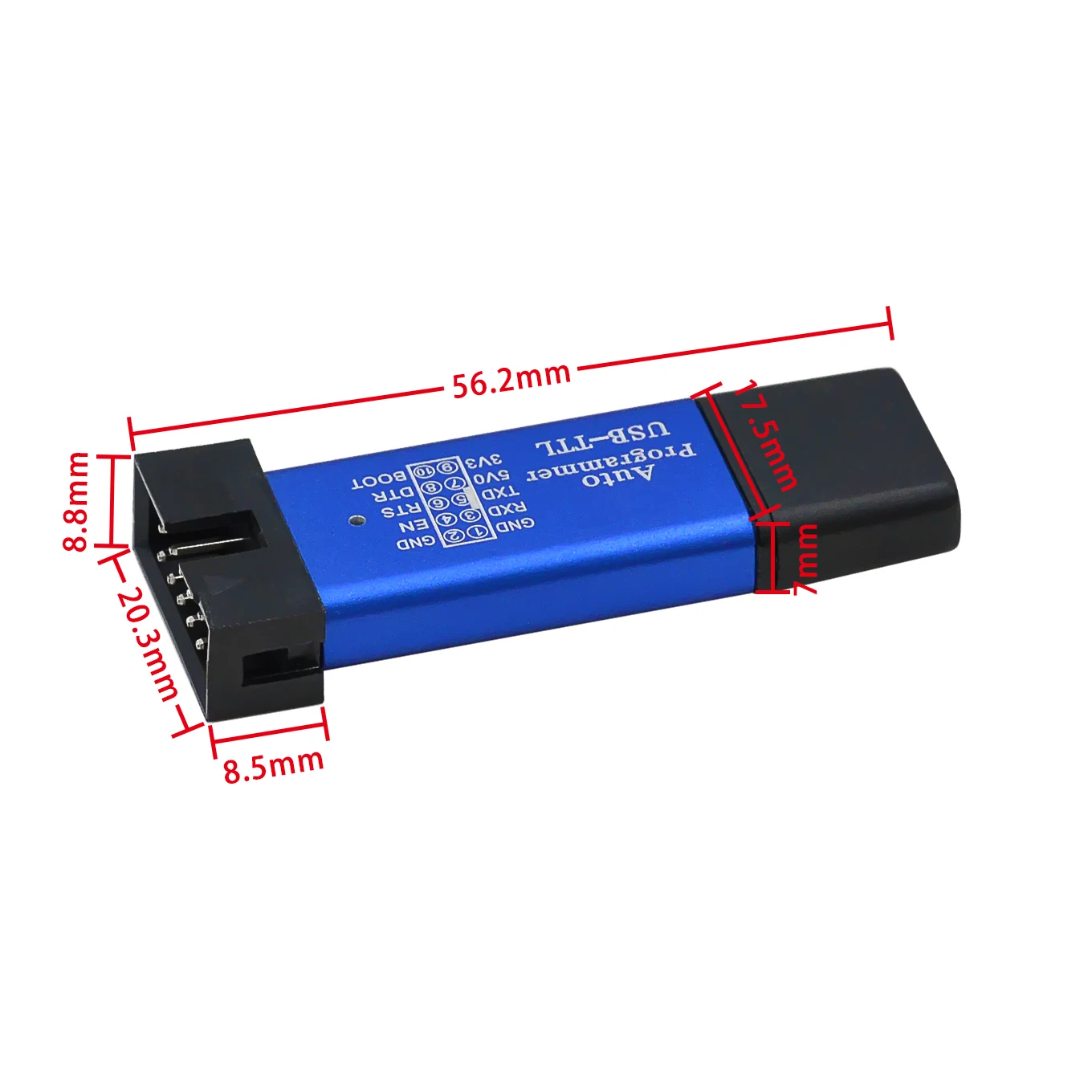 MCU STC 51 Microcontroller Downloader Auto Programmer / 3.3V 5V Universal / Dual Voltage USB to TTL DownLoad Cable