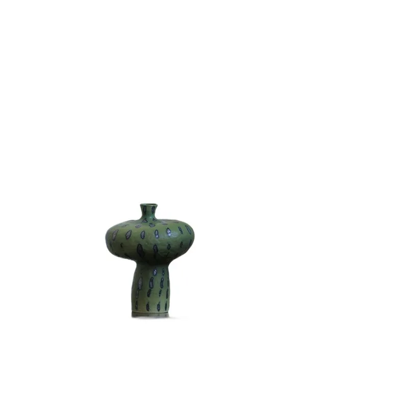 Ceramic vase ornament design sense art handmade flower ware
