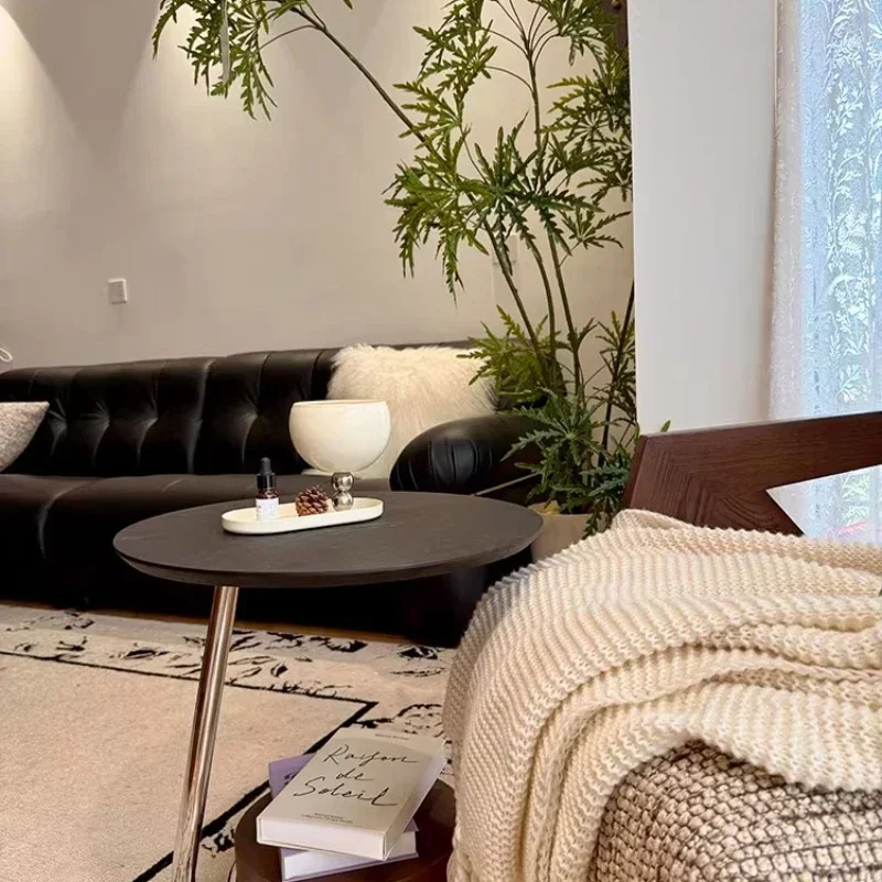 

Modern Japandi Coffee Table Designer Design Storage Luxury Coffee Table Japanese Poker Mesa De Centro Sala Home Furniture