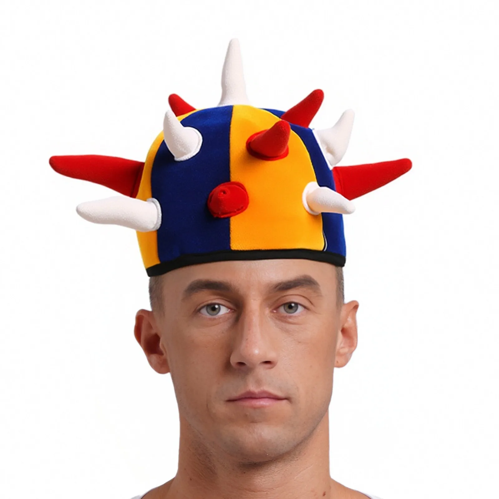 

Jester Hat Fancy Dress Accessories Costume Bell Clown Circus Performance Cap Masquerade Cosplay Clown Accessories Decorations