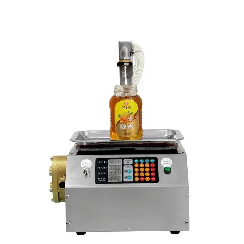 L15 10g-10kg Anti-drip Automatic Paste Honey Sesame Sauce Pear Paste Weighing And Quantitative Filling Machine