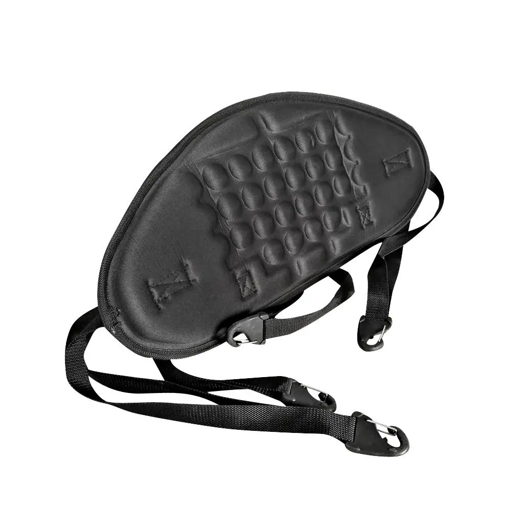Adjustable Foam Padded Back Rest Kayak Seat Accessories Comfy Boat Paddle Support for Sit on Top Kayak Surfing