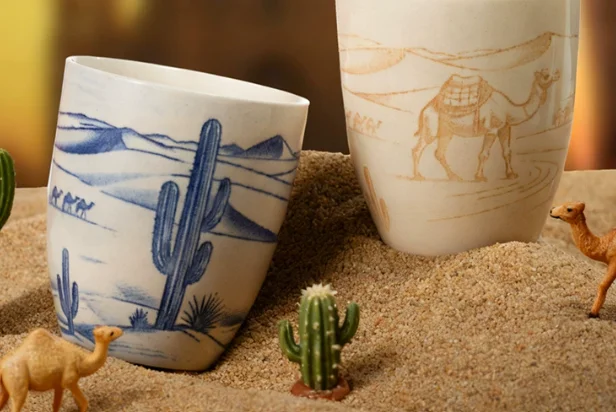 

180 мл ретро креативные кофейные чашки, окрашенные песком керамические кружки для эспрессо/молока, подглазурный декор, кухонная утварь, прочный и прочный