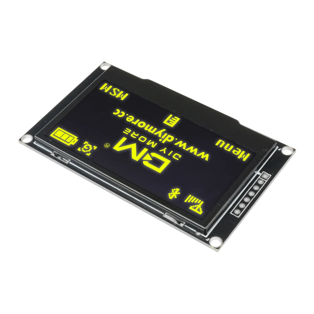 2.42 Inch 2.42 "Oled Display Module 128X64 Lcd Hd Scherm Bord Module Ic I2c Spi Serial Ssd1309 Voor Arduino