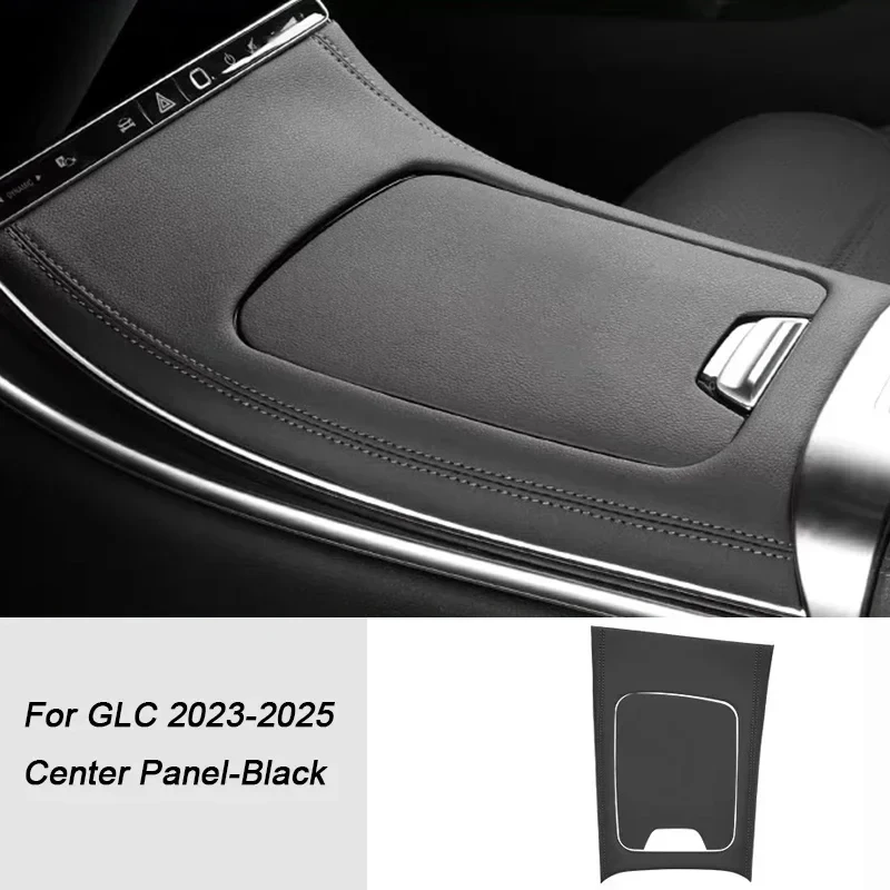 

Leather For Mercedes Benz GLC X254 2023 2024 2025 Car Central Gear Shift Storage Panel Rear Air Conditioning Outlet Frame Cover