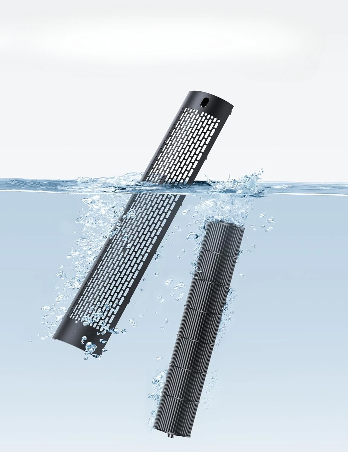 Voice Control Floor with 12H Timer, 42 Inch Quiet Bladeless Standing LED Display, 9 Speeds, Work Alexa/Google