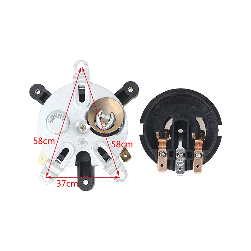 【K】2PCS/Set Electric Kettle Base Thermostat Temperature Control Switch Connector Coupler Socket Electric Kettle Accessories