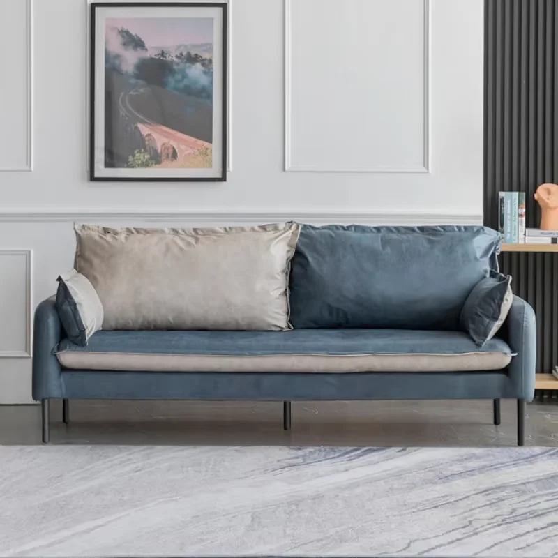 Two Seater Living Room Sofas Cozy Luxury Kawaii Modern Lazy Sofas Floor Single Aesthetic Woonkamer Banken Bedroom Furniture