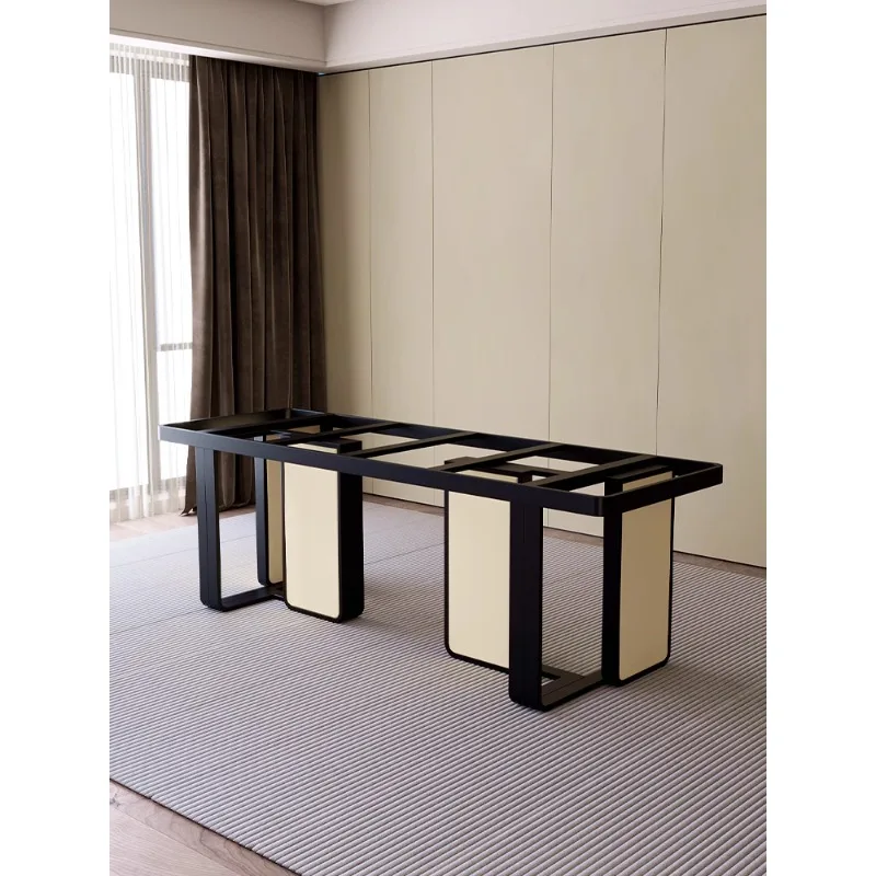 

Spot light luxury stainless steel CC table foot table leg bracket custom marble rock slab luxury stone metal support table foot