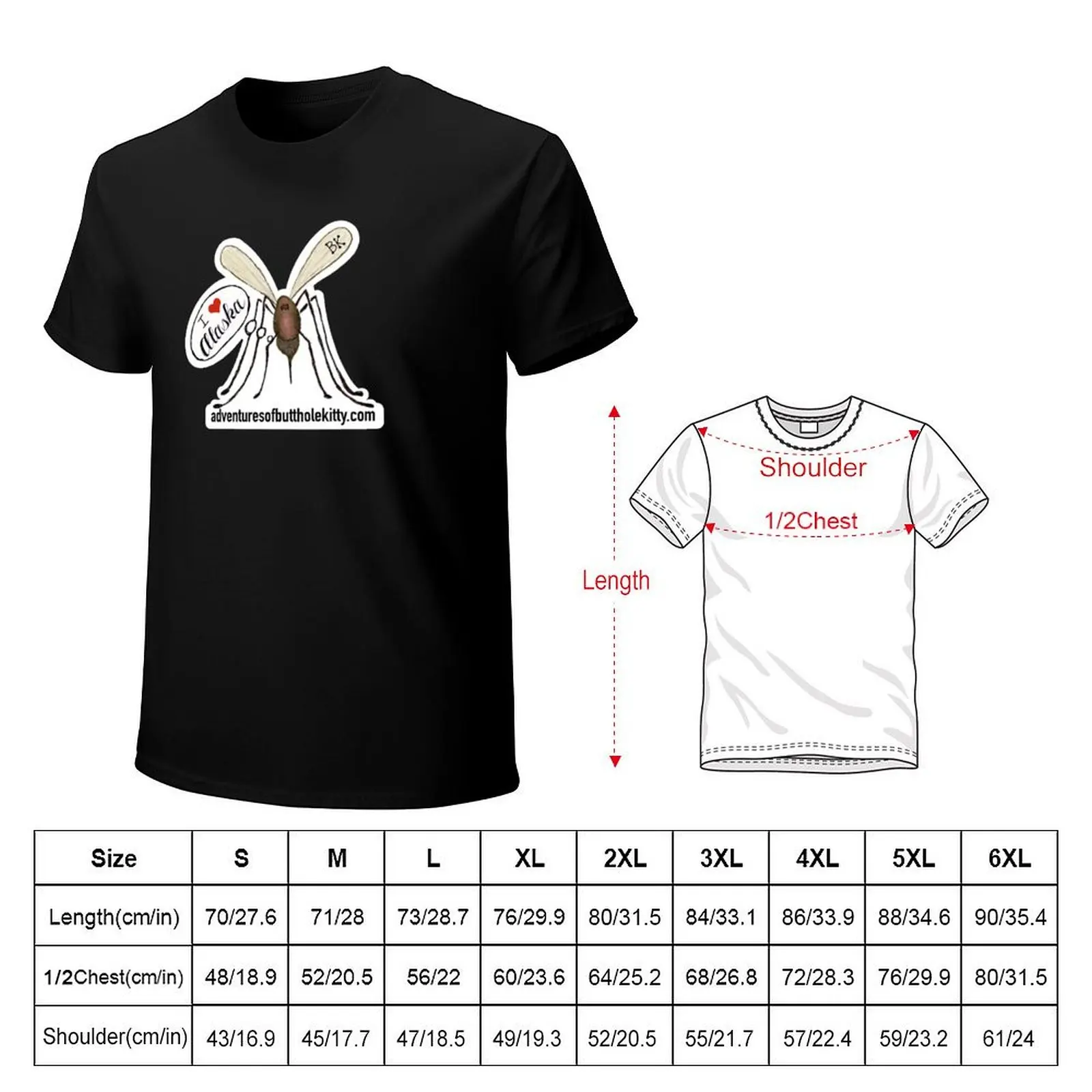 Butthole Mosquito T-Shirt cotton t shirts high quality T-Shirt