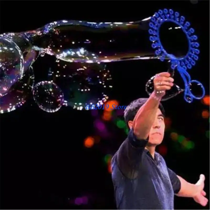 Q0KB Bubble Wand for Giant Bubble Maker Bubble Toy Large Bubble Bubble Machine Kids Swimming Pool Outdoor for Play Summ